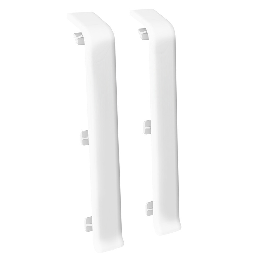 Изображение товара Соединитель Деконика 100 мм белый Г-профиль 2 шт. для плинтусов