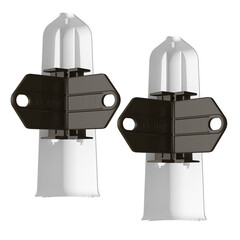 Угол наружный Деконика 100 мм белый глянцевый Г-профиль (2 шт.) - фото 2