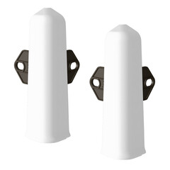 Изображение товара Угол наружный Деконика 100 мм белый Г-профиль (2 шт.)