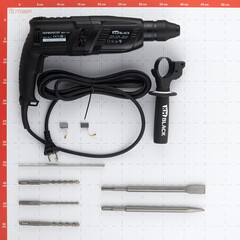 Перфоратор электрический КМ Black 1100 Вт 3,4 Дж SDS-plus (BRH-1101) - фото 8