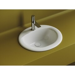 Раковина Ceramicanova Sun 52 см встраиваемая белая (CN6080) - фото 8