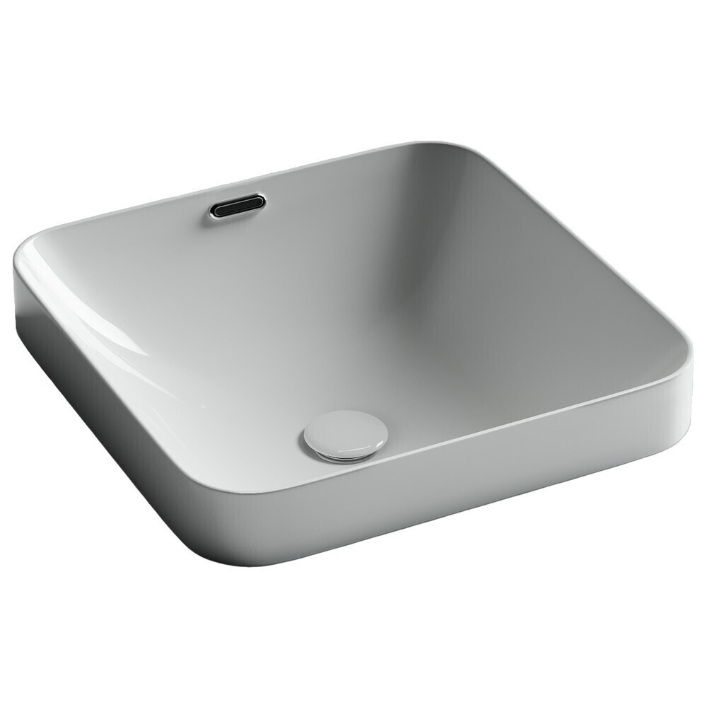 Раковина Ceramicanova Element 44 см встраиваемая белая (CN6077)