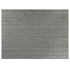 Коврик придверный щетинистый Альфа-Стиль 45х60 см грязезащитный серый металлик - фото 1