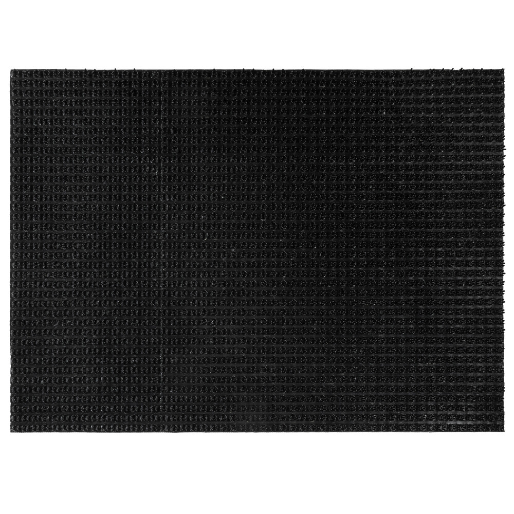 Изображение товара Коврик придверный щетинистый Альфа-Стиль 45х60 см грязезащитный черный
