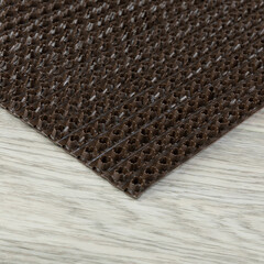 Коврик придверный щетинистый Альфа-Стиль 45х60 см грязезащитный темный шоколад - фото 3