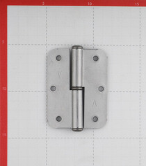 Петля ПН1 карточная левая разъемная 85х65 мм цинк - фото 2