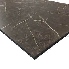 Столешница active marble 600х500х12 мм компакт-ламинат с плинтусом Slotex - фото 1