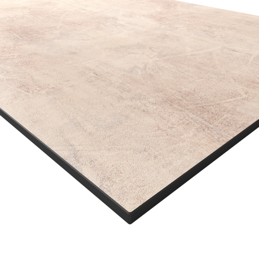 Столешница naples 600х500х12 мм компакт-ламинат с плинтусом Slotex