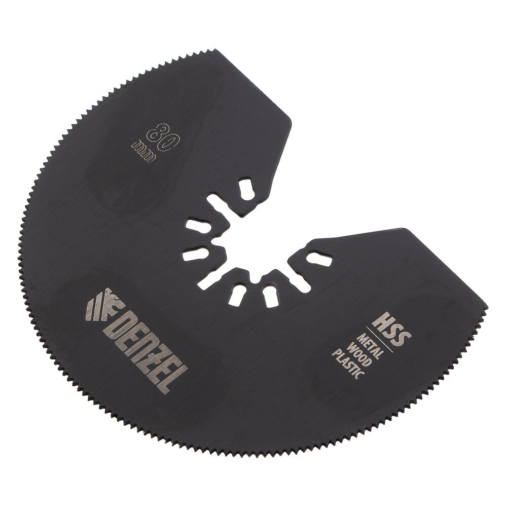 Изображение товара Насадка Denzel для реноватора 80 мм по металлу дереву и пластмассам