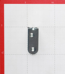 Уголок мебельный оцинкованный 50х50х19х2 мм (4 шт.) - фото 2