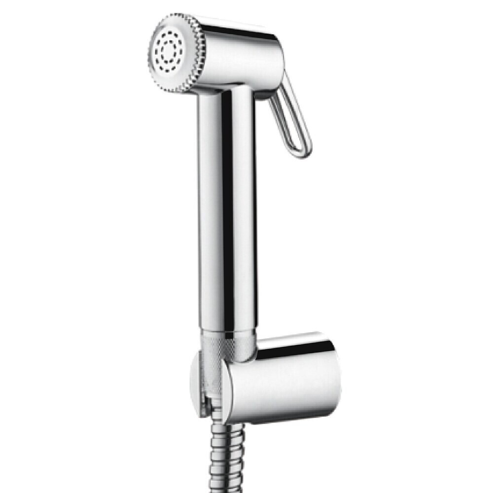 Лейка гигиеническая Voda со шлангом 1200 мм с держателем хром (VHS01)