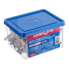 Дюбель-гвоздь Hard-Fix 6x40 мм цилиндрическая манжета нейлон (150 шт.) - фото 2