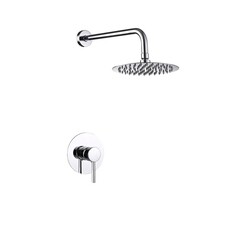 Душевая система ПСМ-СТ-01 встраиваемая с верхним душем без лейки хром (550390) - фото 1