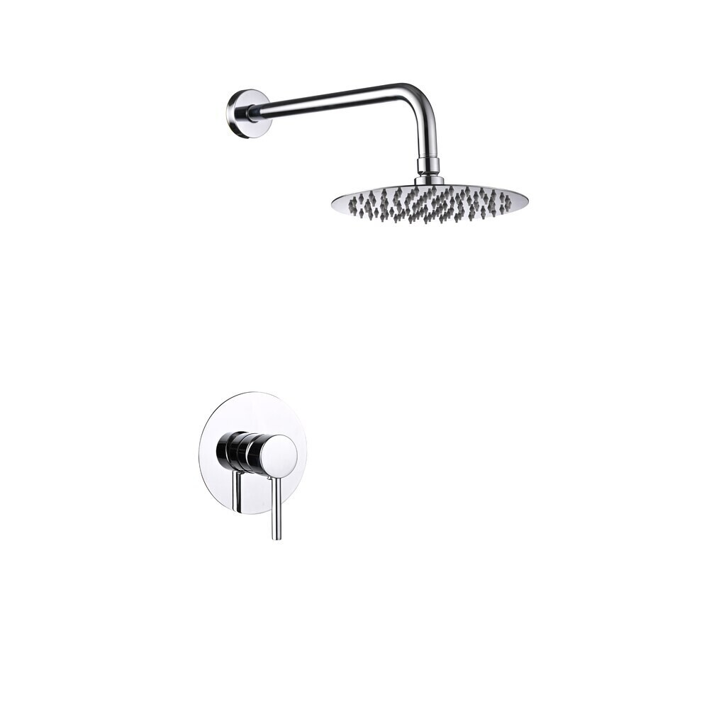 Изображение товара Душевая система ПСМ-СТ-01 с верхним душем хром 550390 Изображение товара Душевая система ПСМ-СТ-01 с верхним душем хром 550390