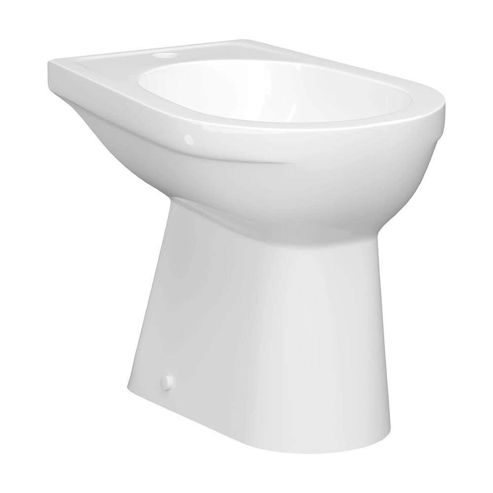 Изображение товара Биде Keramin Лаго напольное с белоснежным фарфором классический дизайн