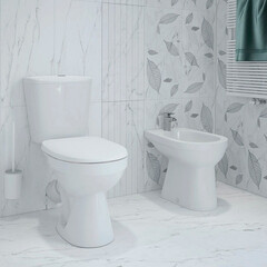 Биде Keramin Лаго напольное (00-003880) - фото 2