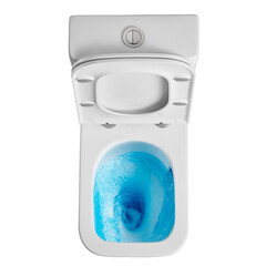 Унитаз-компакт Corsa Deco TX Tornado безободковый с универсальным выпуском с сиденьем дюропласт микролифт белый (TPTX610QT) - фото 5