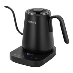 Электрический чайник Kitfort КТ-6761 0,8 л для приготовления кофе черный