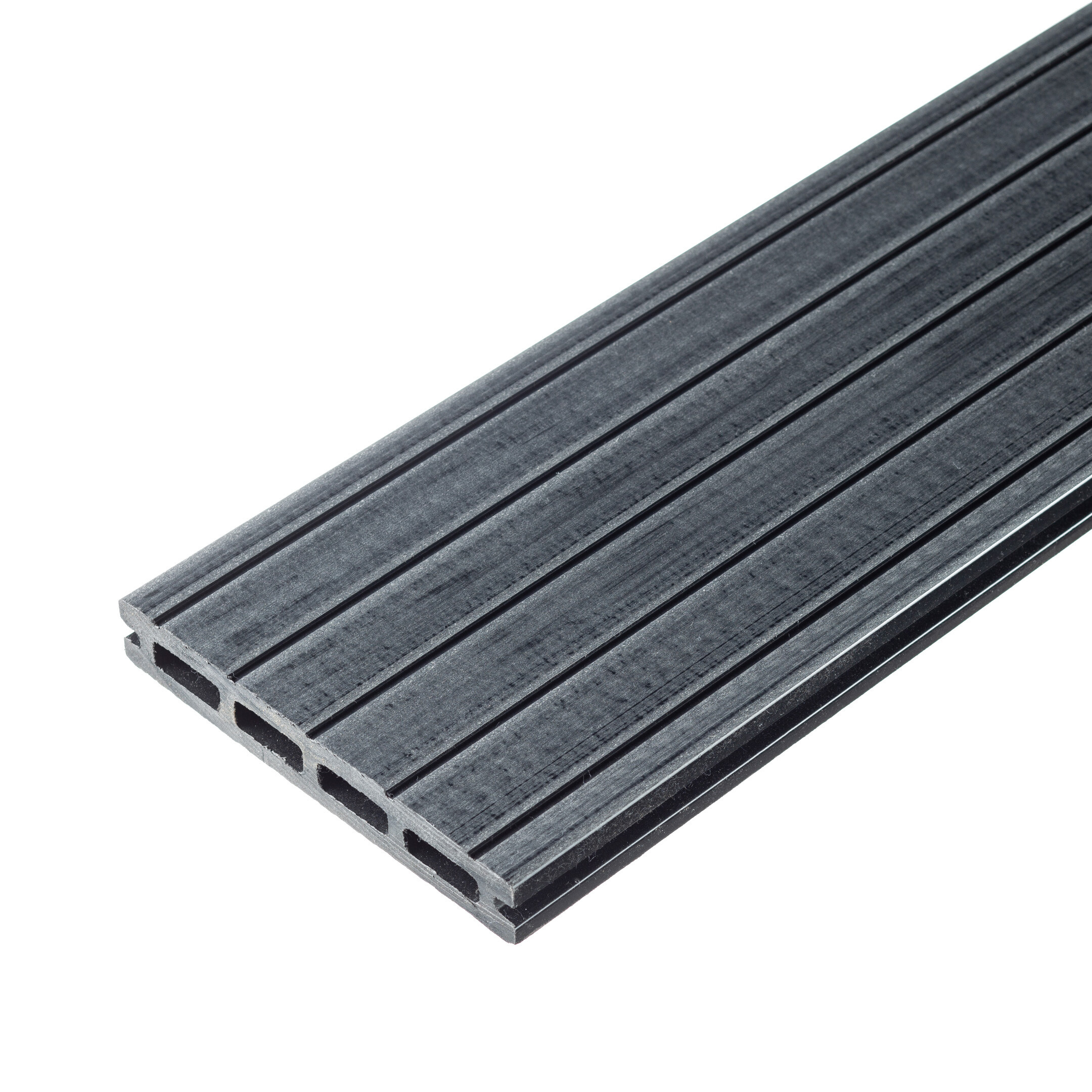 Изображение товара Доска террасная Greenwerk 21х135х3000 мм из древесно-полимерного композита графит