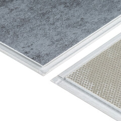 Плитка кварцвиниловая CronaFloor Stone мелли грей замковая 1,8 кв.м 4 мм - фото 4