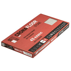 Плитка кварцвиниловая CronaFloor Stone гохара замковая 1,8 кв.м 4 мм - фото 2