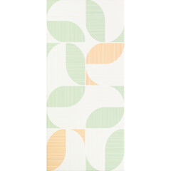 Плитка облицовочная Cersanit Light лепестки многоцветная 440x200x8,5 мм (12 шт.=1,056 кв.м) - фото 2