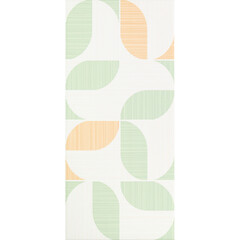 Плитка облицовочная Cersanit Light лепестки многоцветная 440x200x8,5 мм (12 шт.=1,056 кв.м) - фото 3