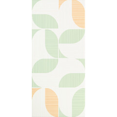 Плитка облицовочная Cersanit Light лепестки многоцветная 440x200x8,5 мм (12 шт.=1,056 кв.м) - фото 6