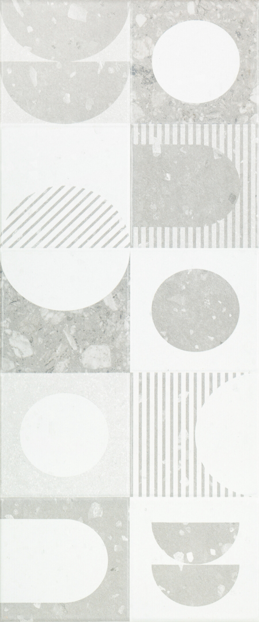 Изображение товара Облицовочная плитка Gracia Ceramica Lane 600x250 мм с серым декором для стен и фасадов