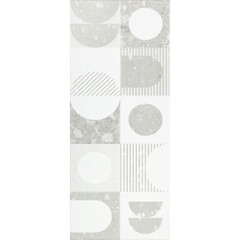 Плитка облицовочная Gracia Ceramica Lane серая декор 600x250x9 мм (8 шт.=1,2 кв.м) - фото 2