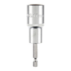 Адаптер для болтов и саморезов Kraftool Nut Driver (26396-17) 17 мм L80 мм магнитный шестигранная головка - фото 1