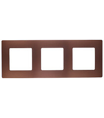 Изображение товара Рамка Legrand Etika трехместная какао (672573)