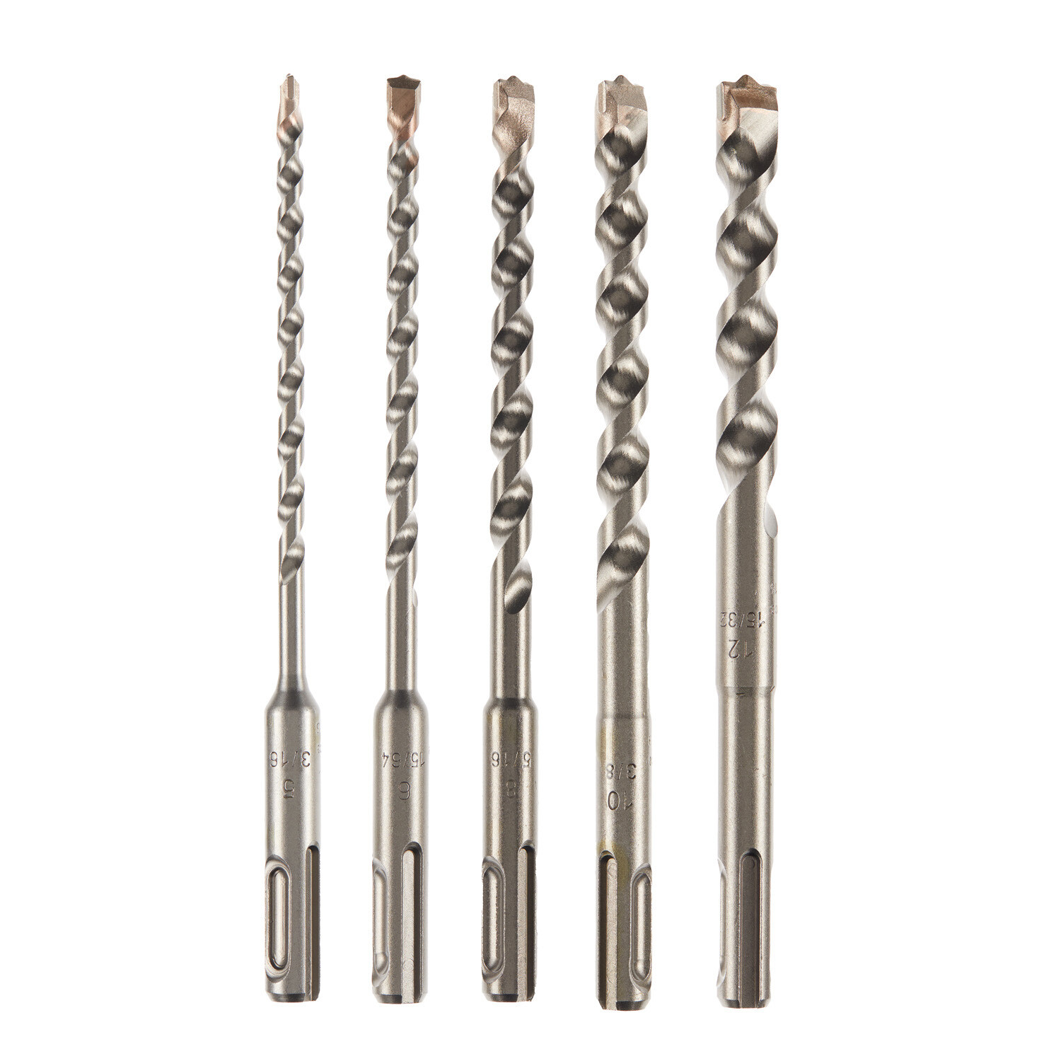 Изображение товара Набор буров SDS-plus Rawlplug Aggressor 5-12 мм (5 шт.)