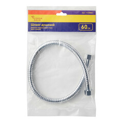 Шланг для душа соединительный Corsa Deco 600 мм металлический хром (1145854) - фото 3