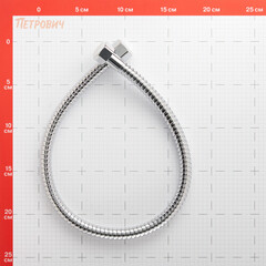 Шланг для душа соединительный Corsa Deco 600 мм металлический хром (1145854) - фото 2