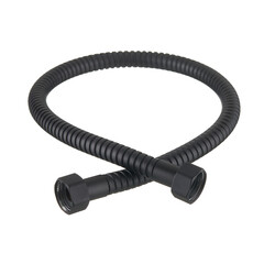 Шланг для душа соединительный Corsa Deco 600 мм металлический черный (1145855) - фото 1