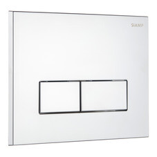 Клавиша смыва для инсталляций Siamp Plank хром матовый (10006931)