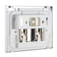 Клавиша смыва для инсталляций Siamp Plank хром матовый (10006931) - фото 3