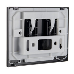 Клавиша смыва для инсталляций Siamp Plank черная матовая (10017663) - фото 3