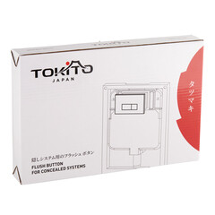 Клавиша смыва для инсталляций Tokito Tatsumaki вороненая сталь (TOK-TATSUMAKI-SQ-GM) - фото 3