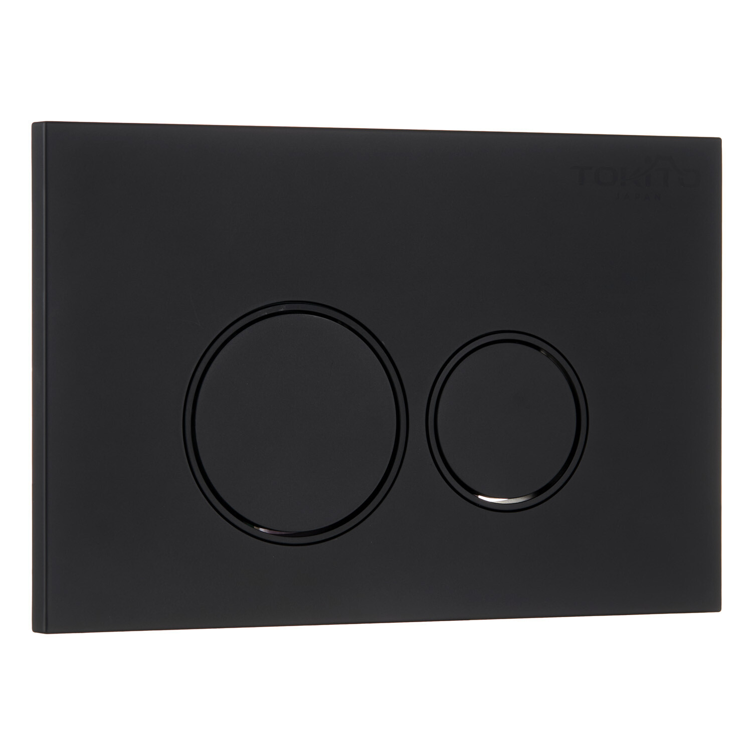 Изображение товара Клавиша смыва Tokito Tatsumaki черная для инсталляций