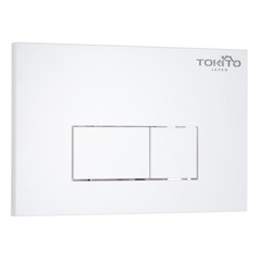 Клавиша смыва для инсталляций Tokito Tatsumaki белая (TOK-TATSUMAKI-SQ-WT) - фото 1