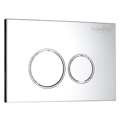 Изображение товара Клавиша смыва для инсталляций Tokito Tatsumaki хром (TOK-TATSUMAKI-RD-CH)