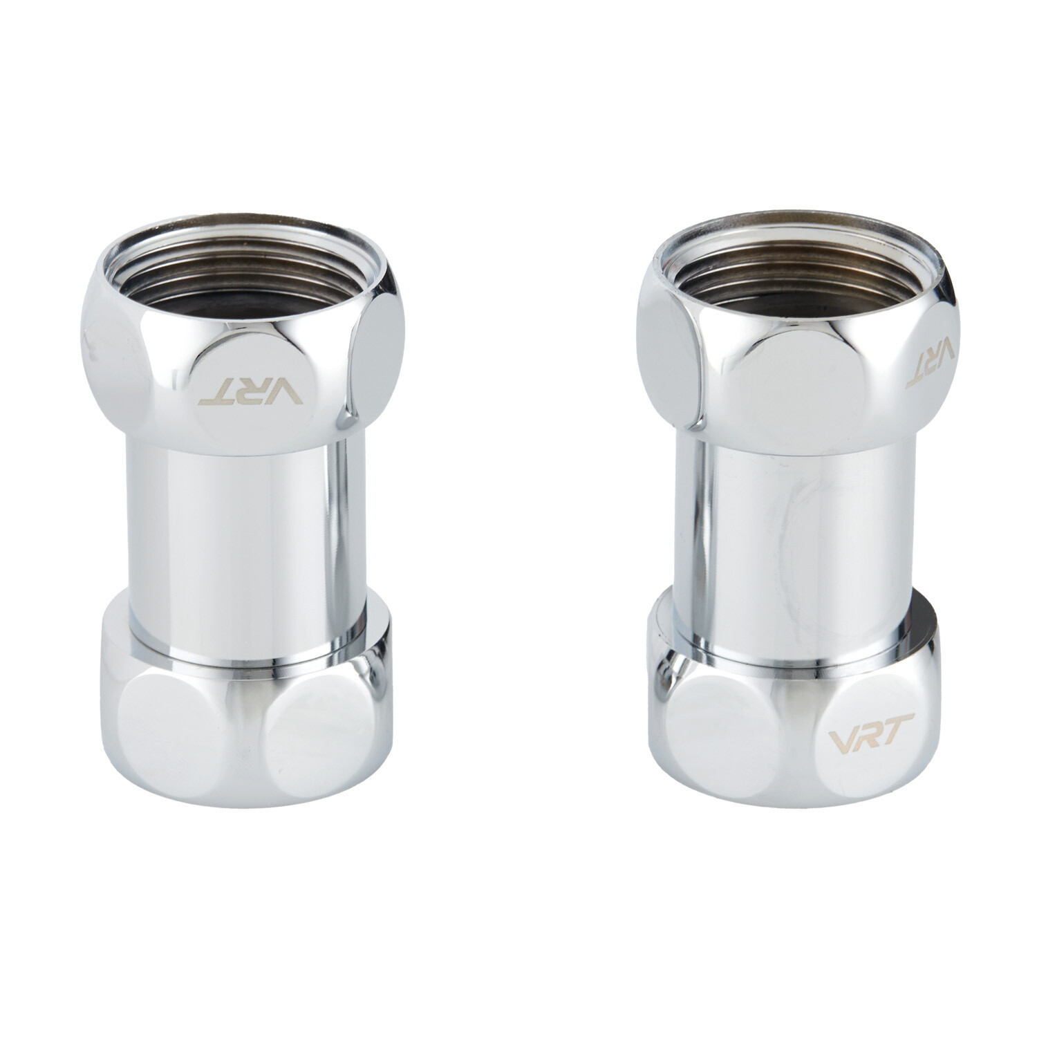 Изображение товара Соединитель прямой для полотенцесушителя VRT 1 ВР(г) х 1 ВР(г) хром