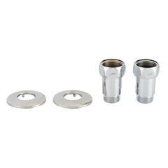 Изображение товара Соединитель прямой для полотенцесушителя VRT 1 ВР(г) х 3/4 НР(ш) хром