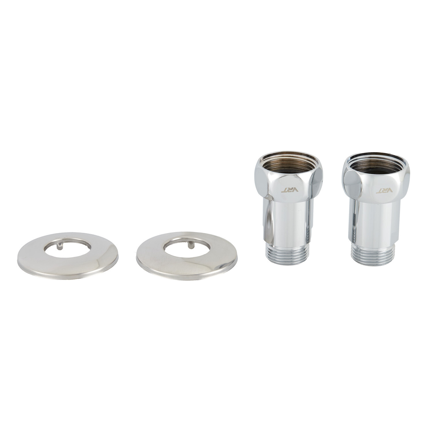 Изображение товара Соединитель прямой латунный VRT 1 ВР хром для полотенцесушителей