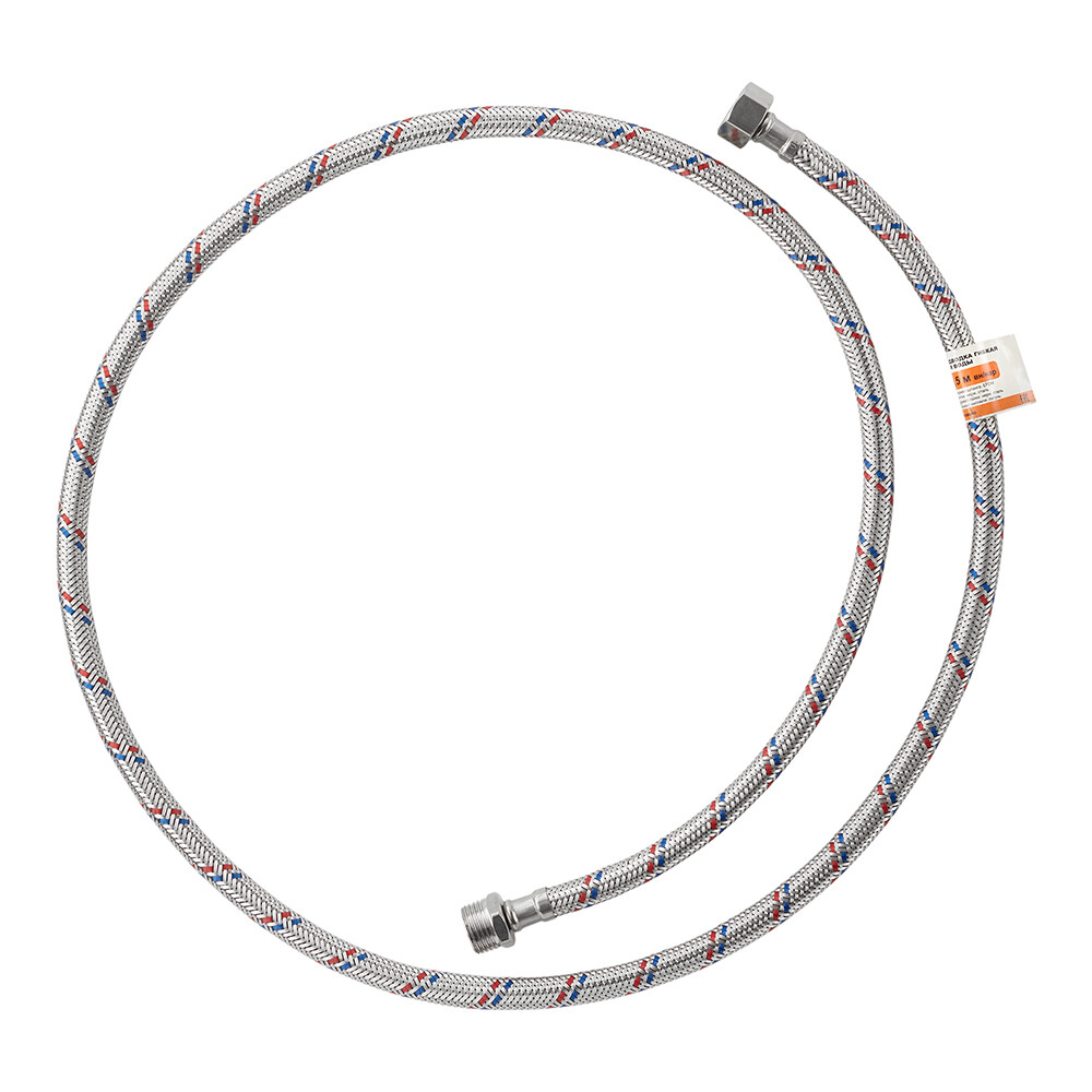 Изображение товара Подводка гибкая для воды VRT 1/2 ВР х 1/2 НР 150 см