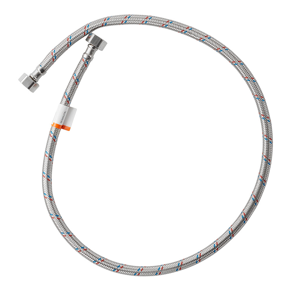 Изображение товара Подводка гибкая для воды VRT 1/2 ВР 100 см гайка-гайка