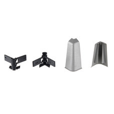 Угол наружный Winart 72 мм меркурий Г-профиль (2 шт.)