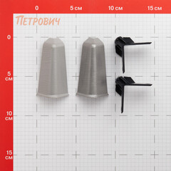 Угол наружный Winart 72 мм меркурий Г-профиль (2 шт.) - фото 2